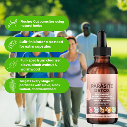 Wormwood Black Walnut Parasite Detox