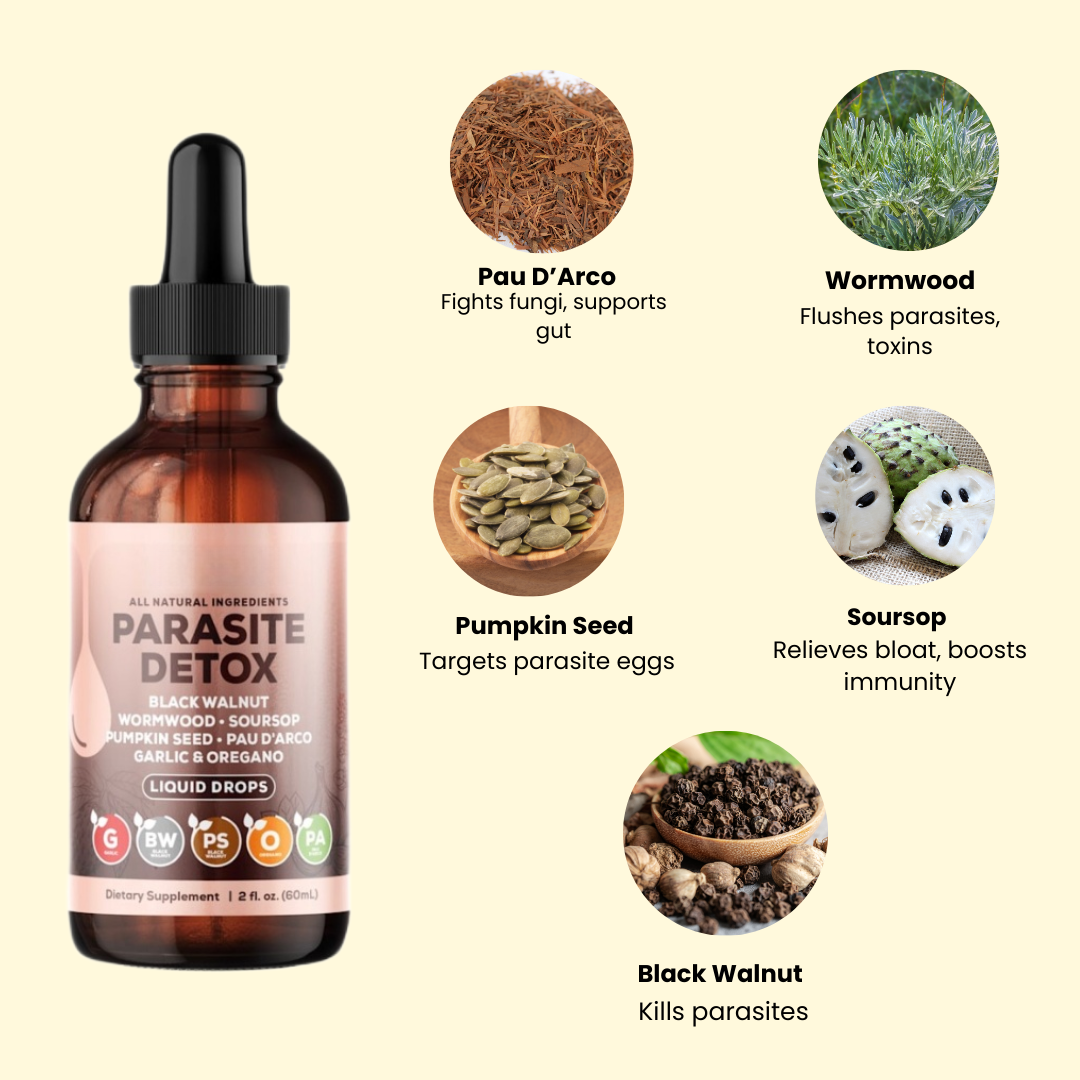 Wormwood Black Walnut Parasite Detox